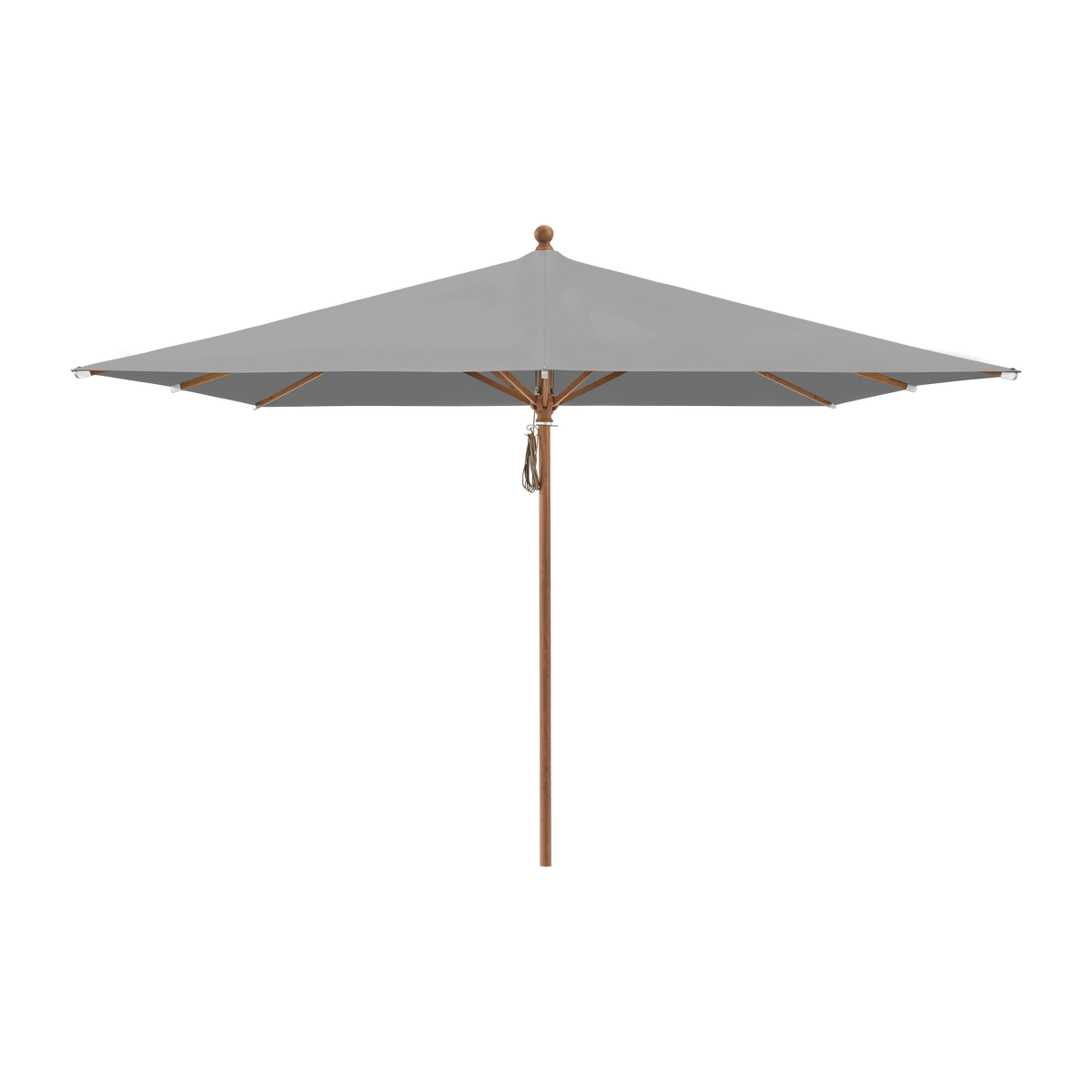 Glatz Piazza Sonnenschirm Holzoptik SQ5: 509 Slate