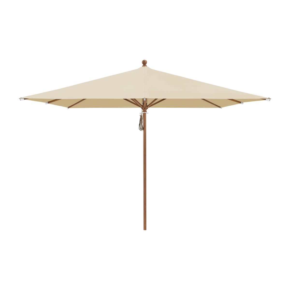 Glatz Piazza Sonnenschirm Holzoptik SQ5: 526 Bamboo