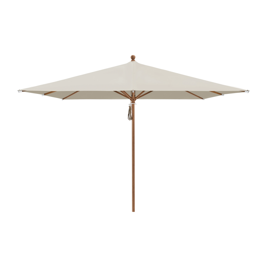 Glatz Piazza Sonnenschirm Holzoptik SQ5: 527 Urban Chrome