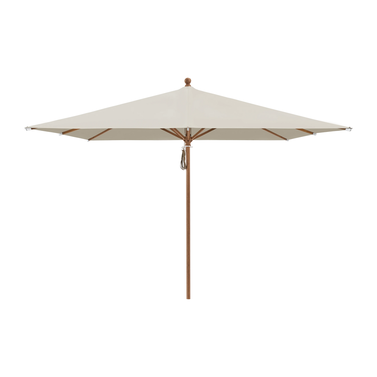 Glatz Piazza Sonnenschirm Holzoptik SQ5: 527 Urban Chrome