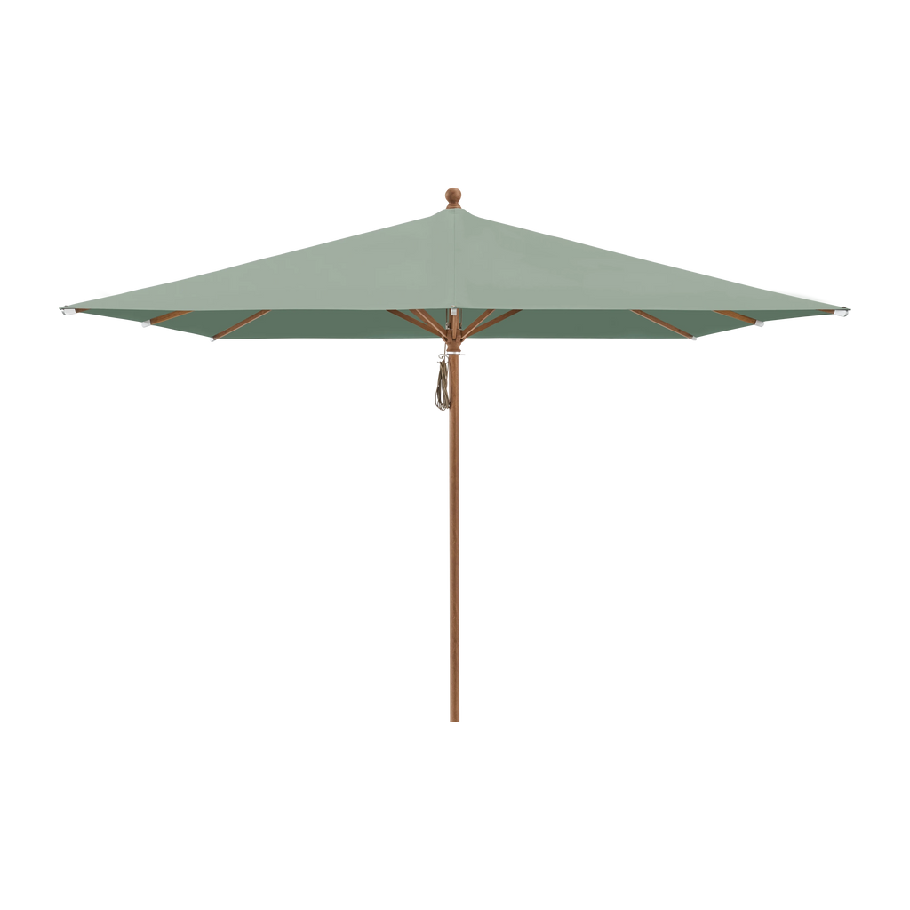 Glatz Piazza Sonnenschirm Holzoptik SQ5: 588 Olive