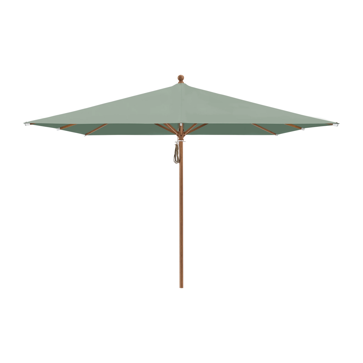 Glatz Piazza Sonnenschirm Holzoptik SQ5: 588 Olive