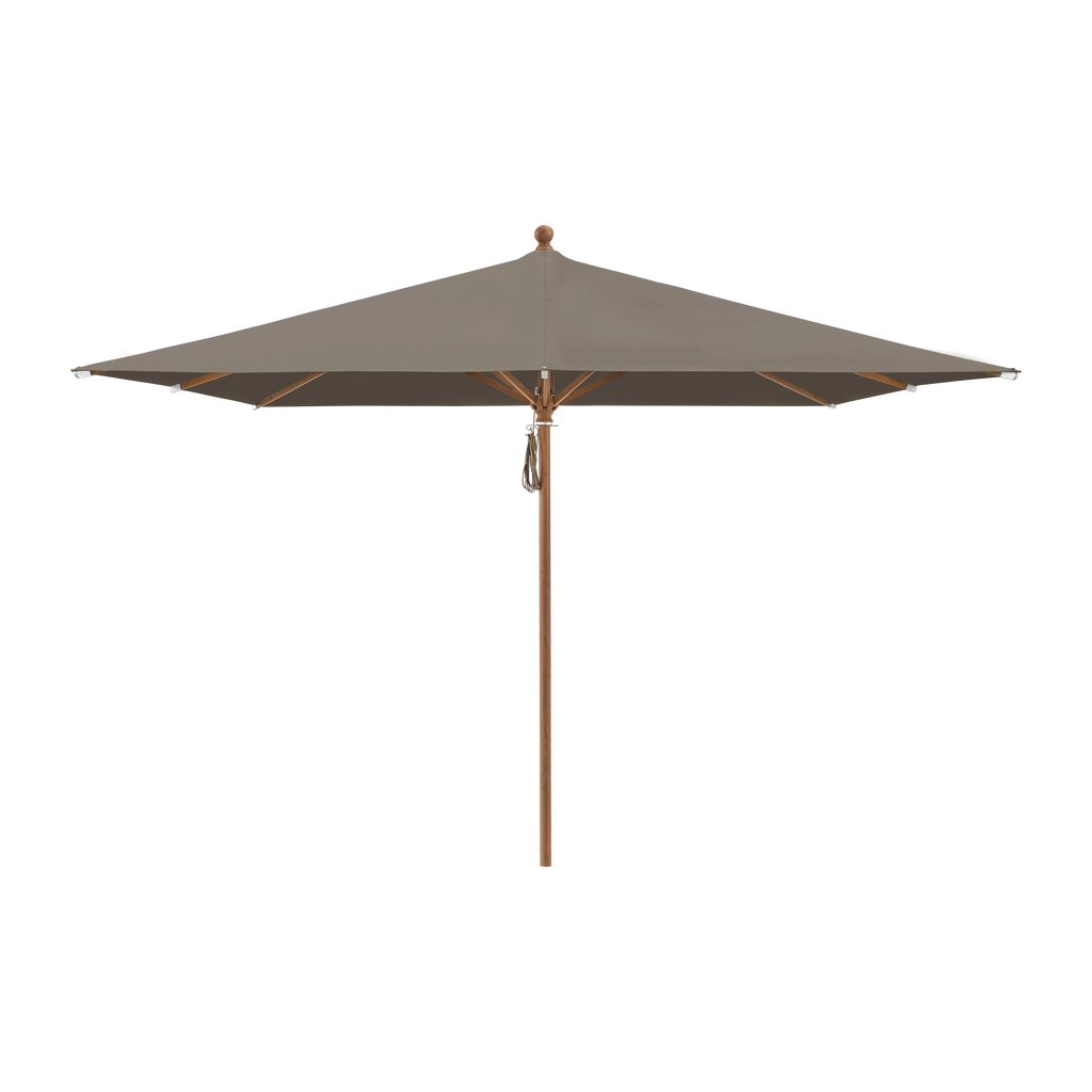 Glatz Piazza Sonnenschirm Holzoptik SQ5: 611 Sandstone