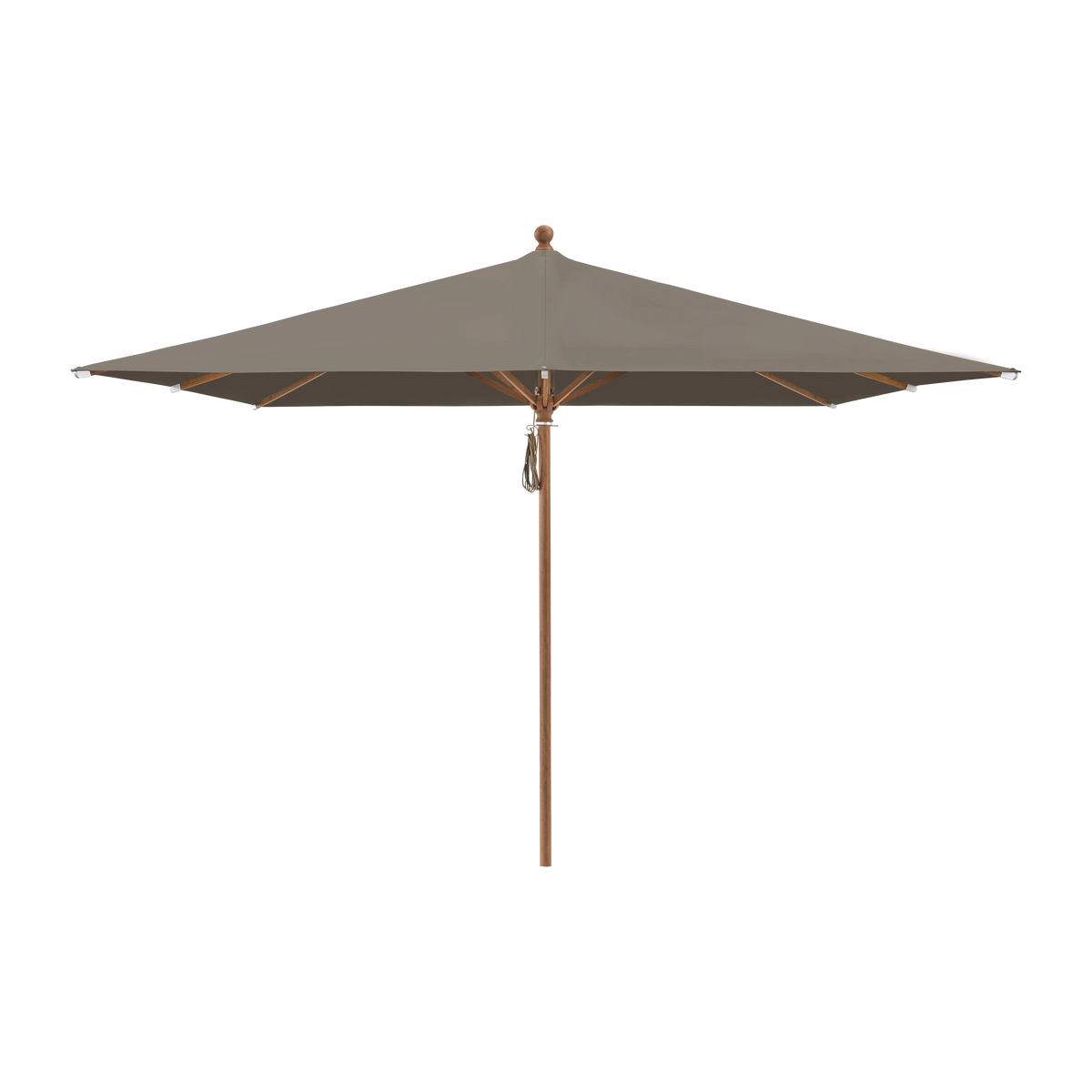Glatz Piazza Sonnenschirm Holzoptik SQ5: 611 Sandstone