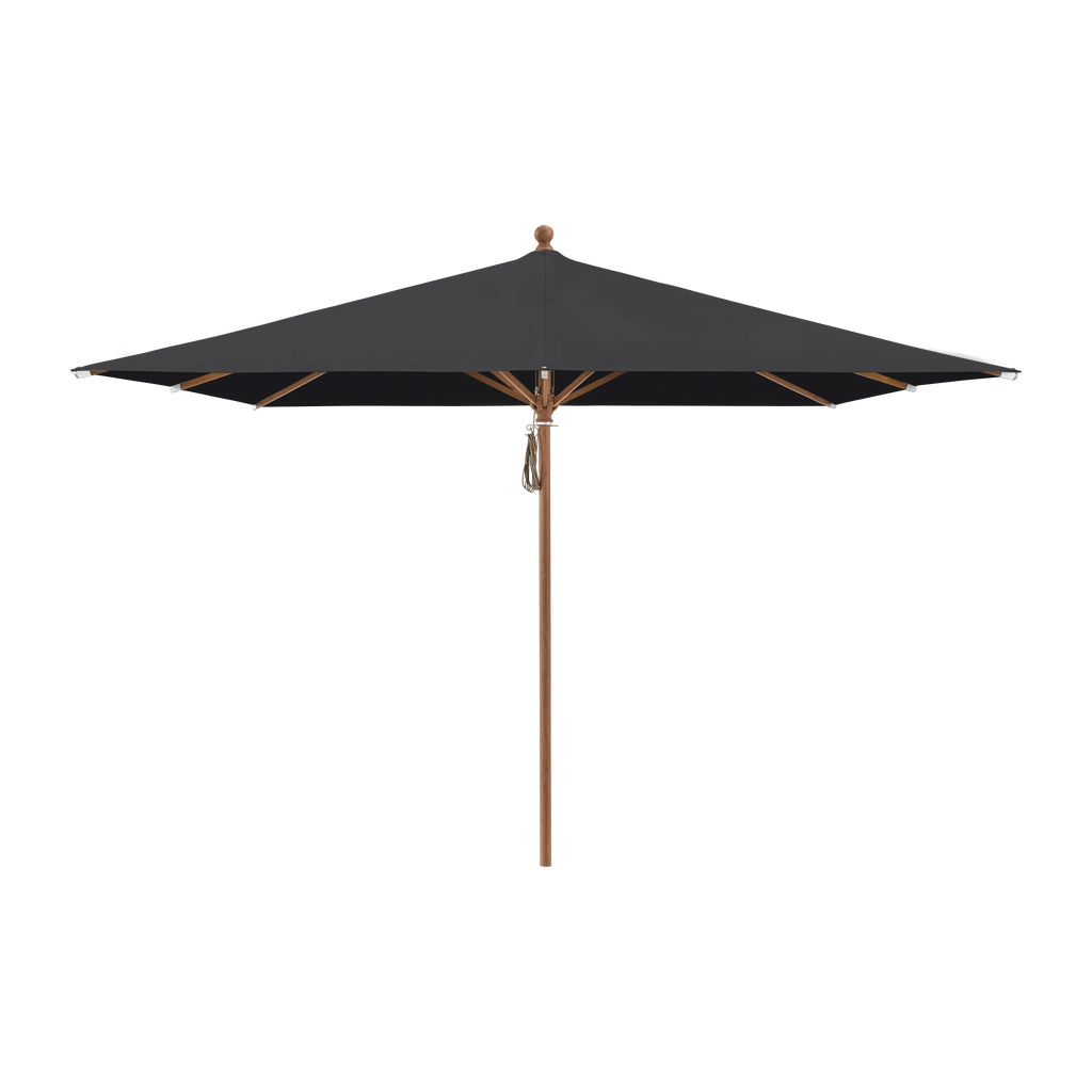 Glatz Piazza Sonnenschirm Holzoptik SQ5: 615 Black