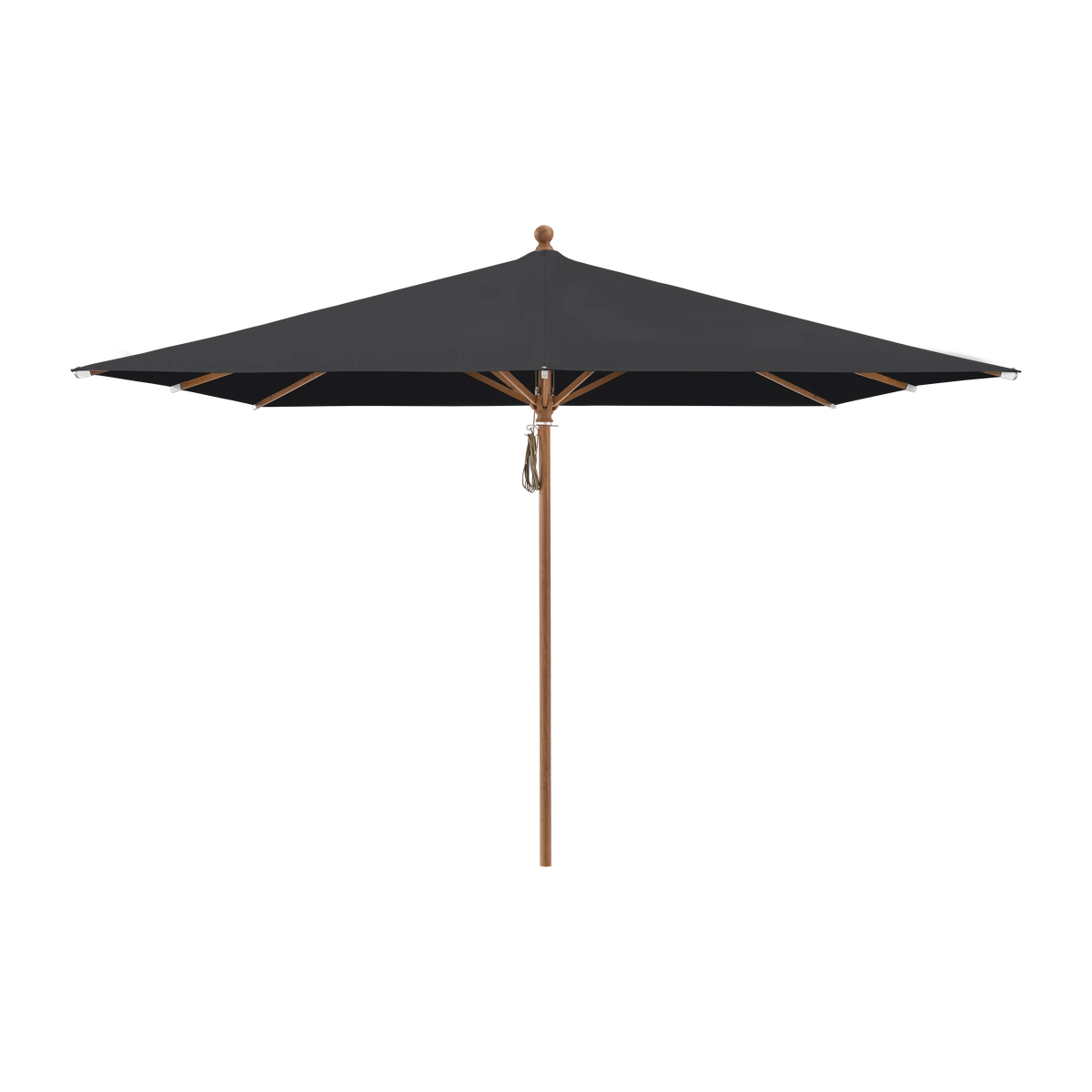 Glatz Piazza Sonnenschirm Holzoptik SQ5: 615 Black