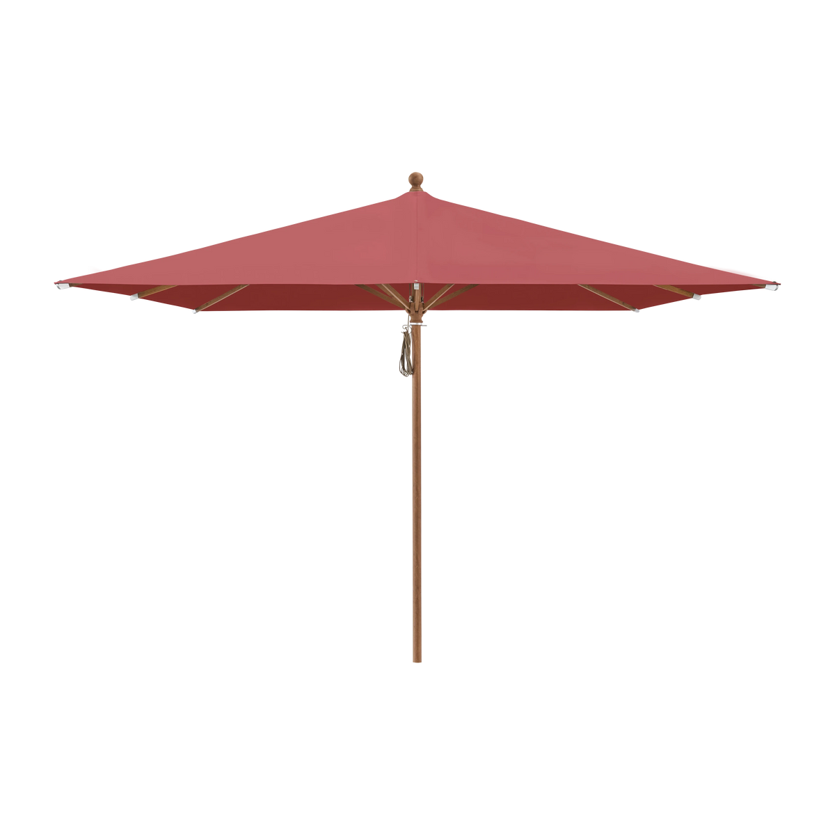 Glatz Piazza Sonnenschirm Holzoptik SQ5: 637 Cherry
