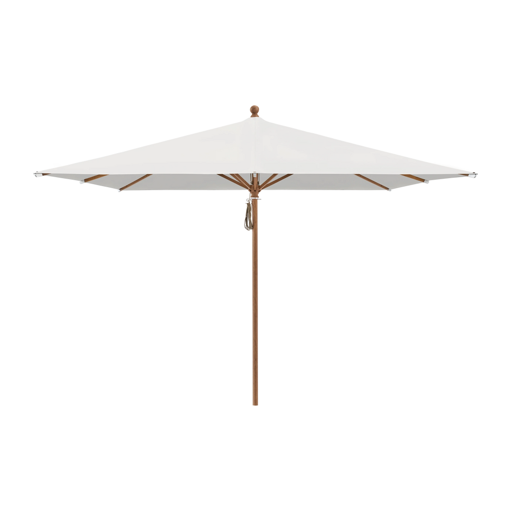 Glatz Piazza Sonnenschirm Holzoptik SQ5: 665 Chrome