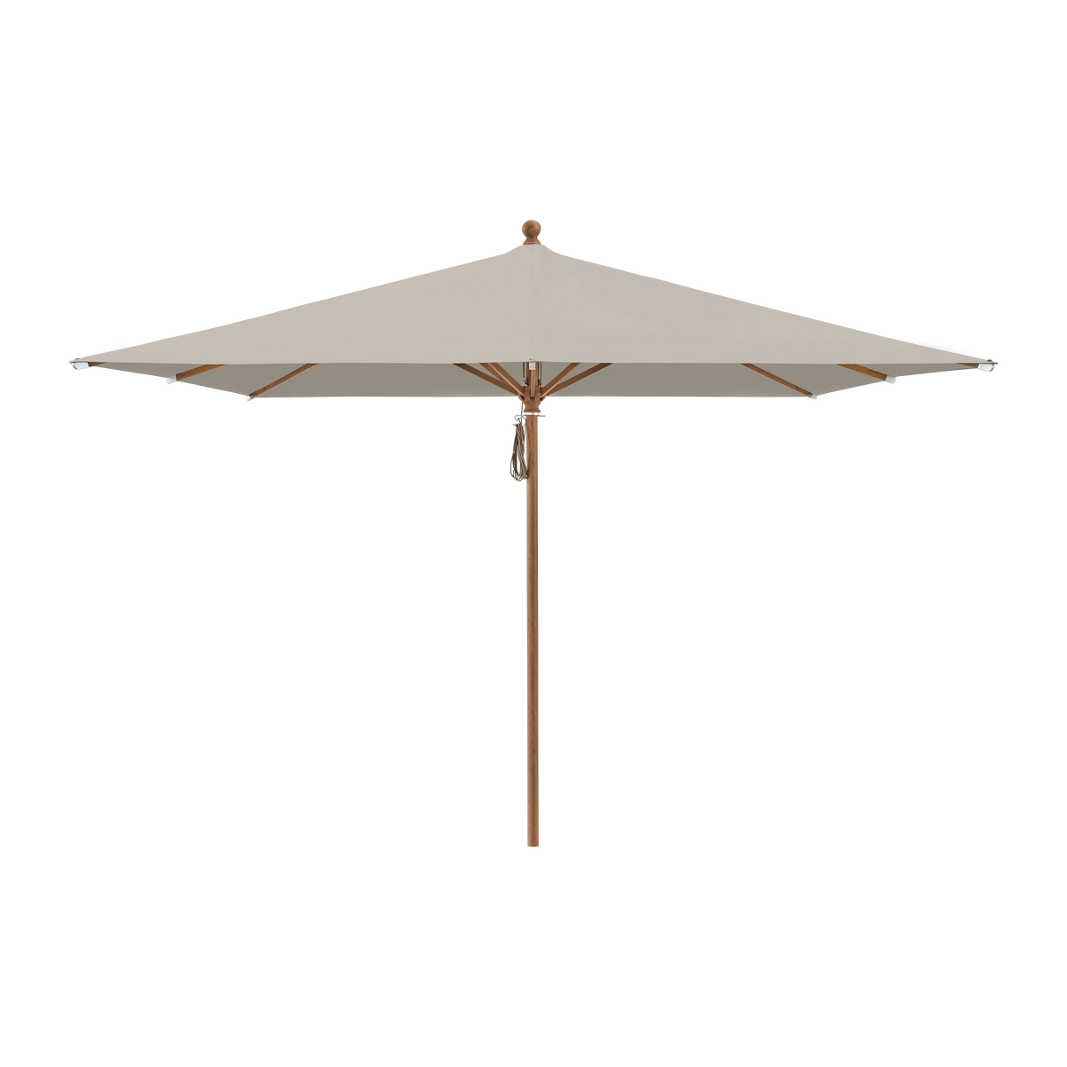 Glatz Piazza Sonnenschirm Holzoptik SQ5: 686 Urban Clay