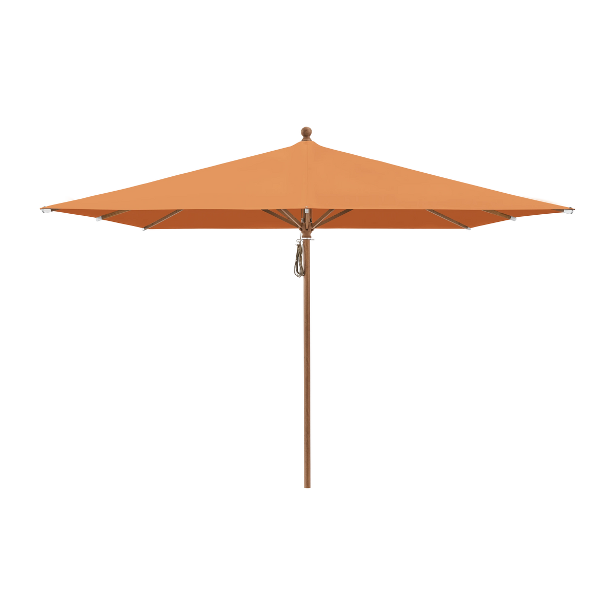 Glatz Piazza Sonnenschirm Holzoptik SQ5: 802 Sienna