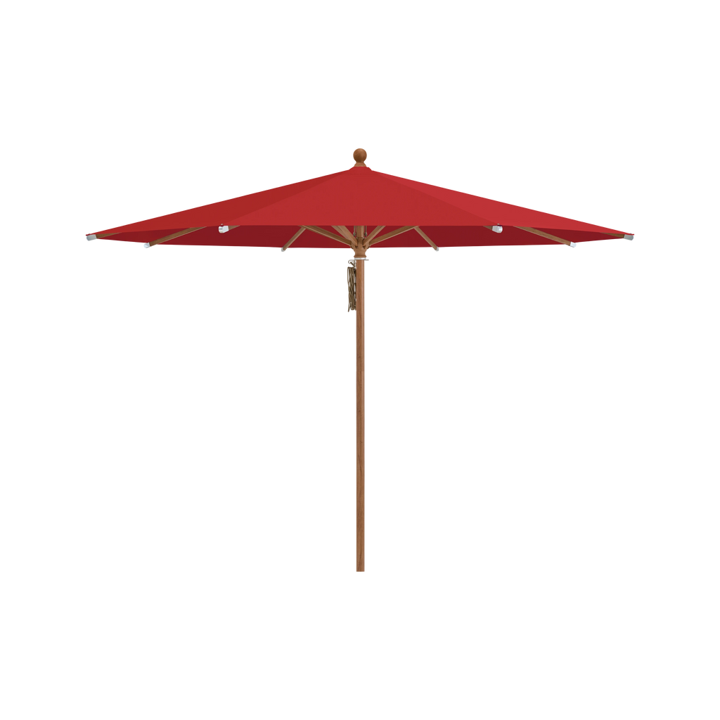 Glatz Piazza Sonnenschirm Holzoptik SQ4: 403 Carmine
