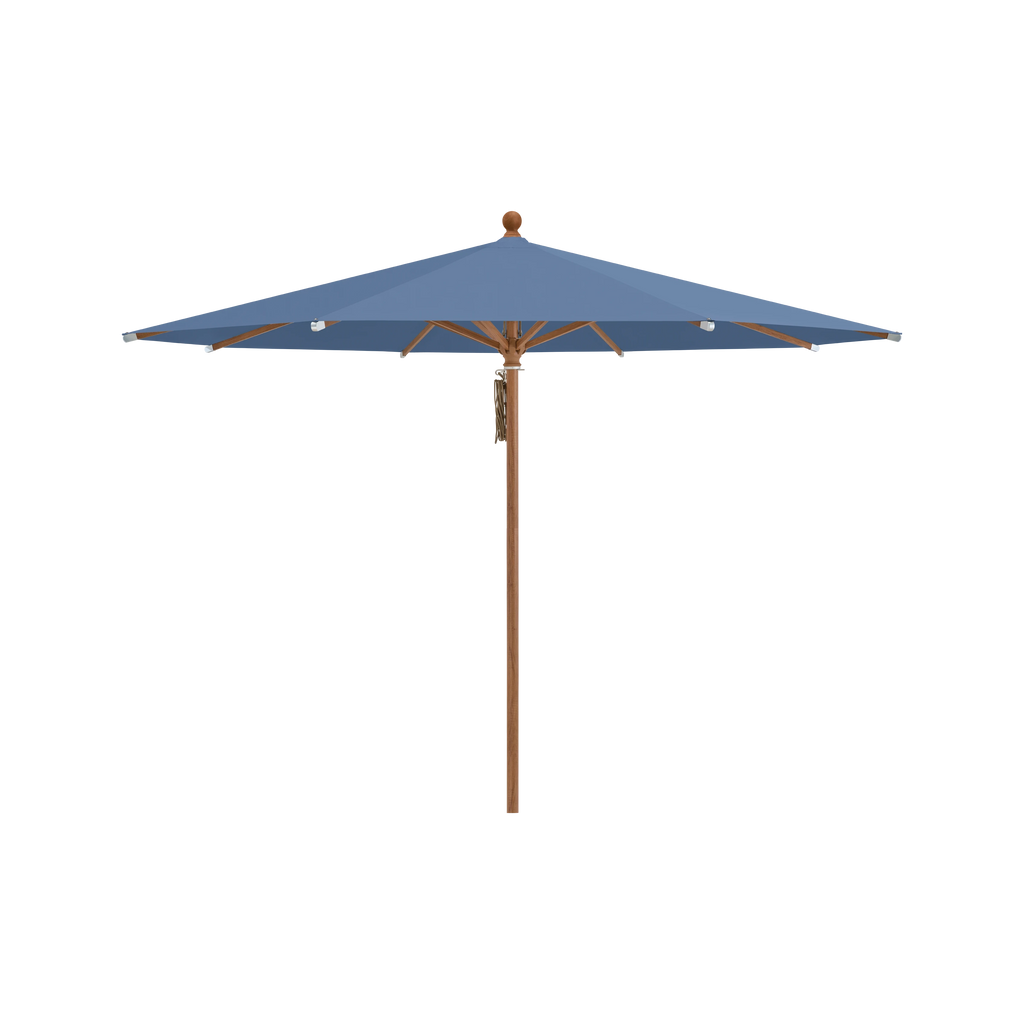 Glatz Piazza Sonnenschirm Holzoptik SQ4: 418 Cobalt