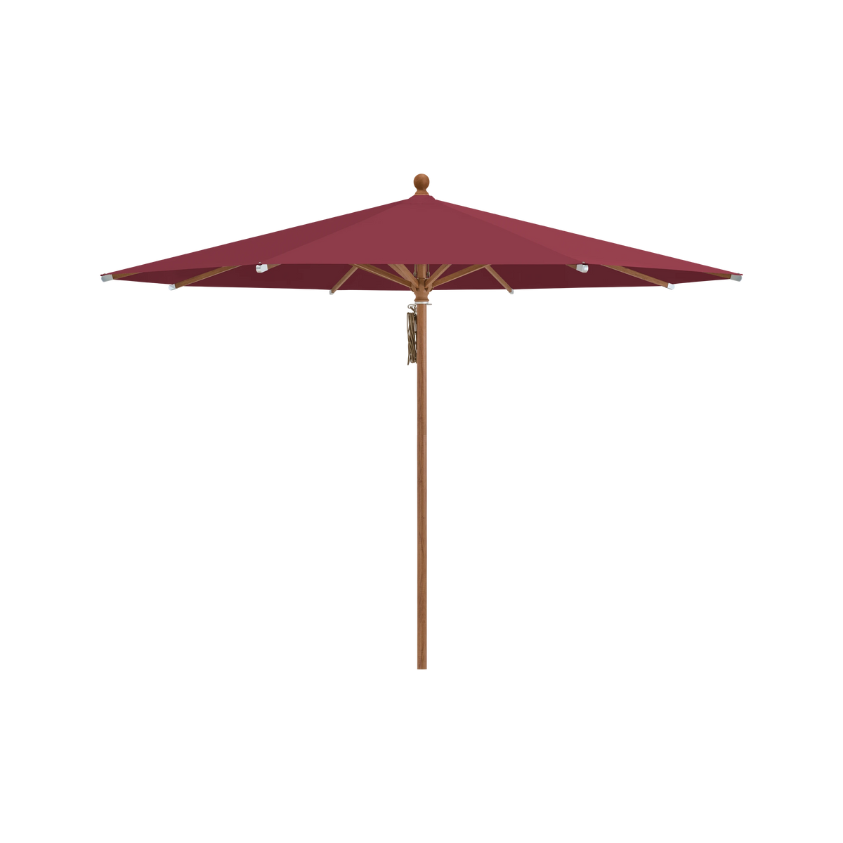Glatz Piazza Sonnenschirm Holzoptik SQ4: 436 Wine