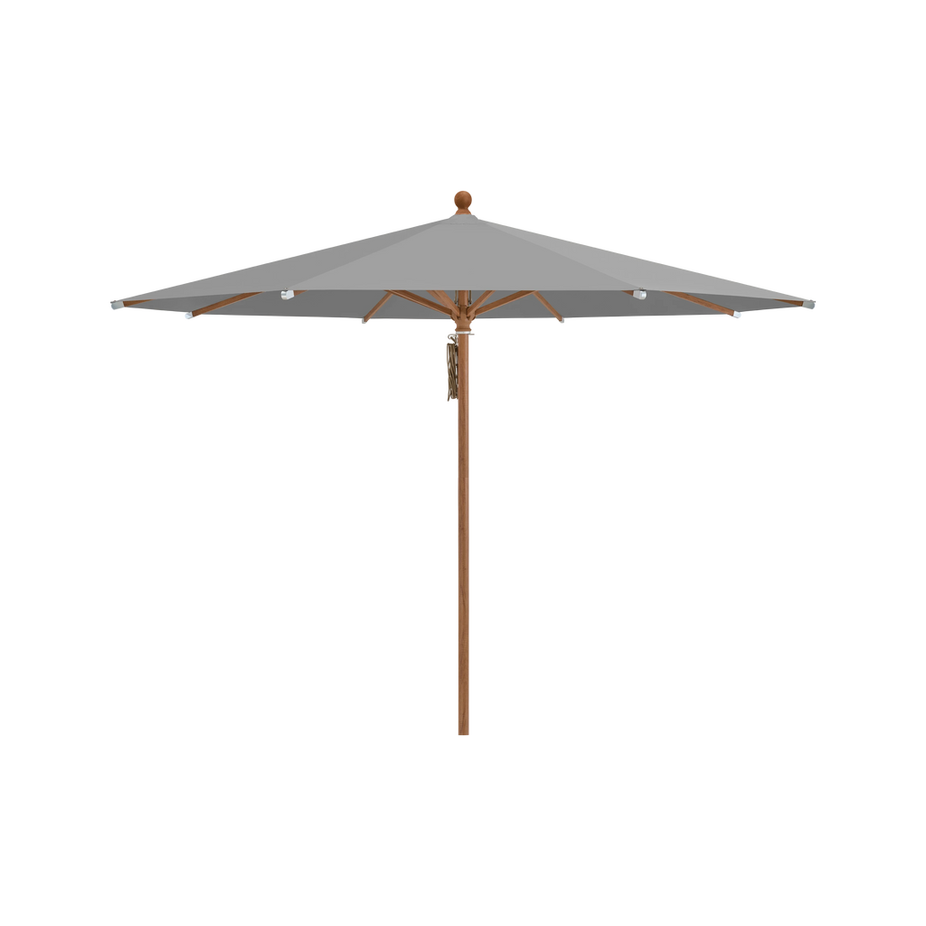 Glatz Piazza Sonnenschirm Holzoptik SQ5: 509 Slate