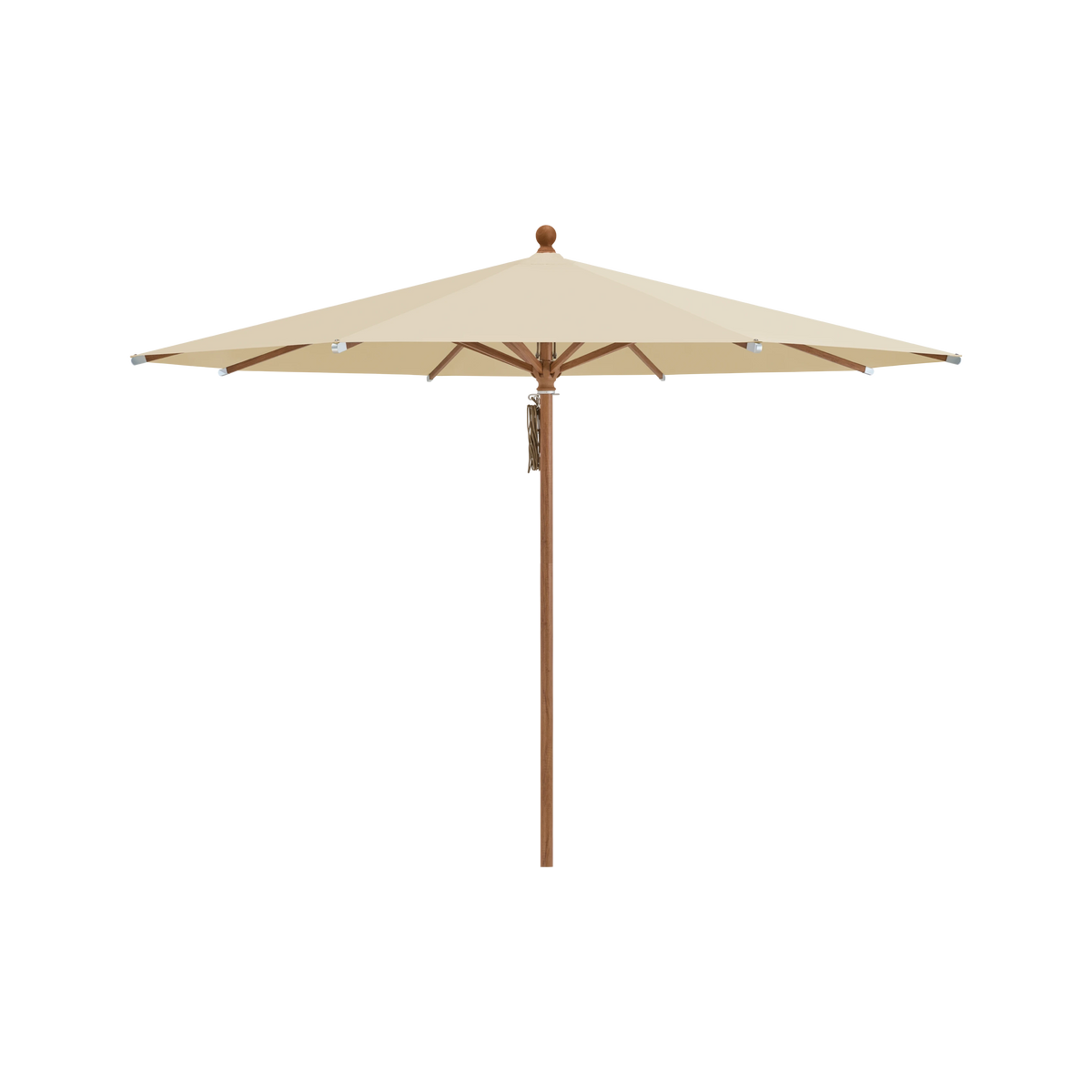 Glatz Piazza Sonnenschirm Holzoptik SQ5: 526 Bamboo