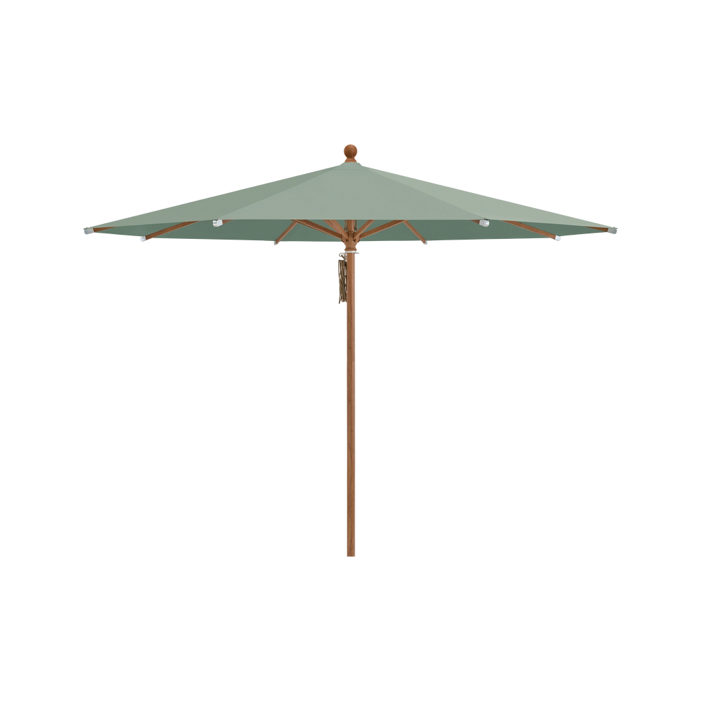 Glatz Piazza Sonnenschirm Holzoptik SQ5: 588 Olive