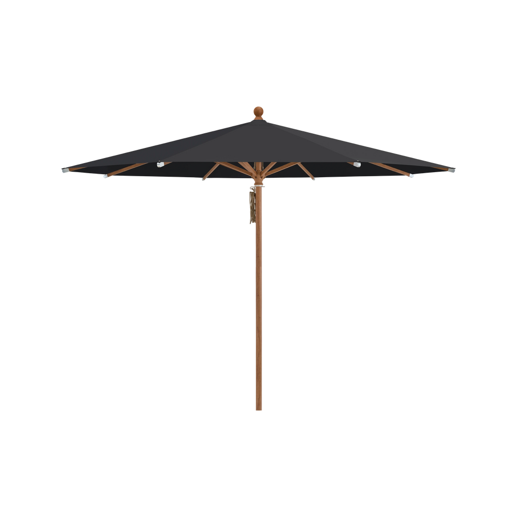 Glatz Piazza Sonnenschirm Holzoptik SQ5: 615 Black