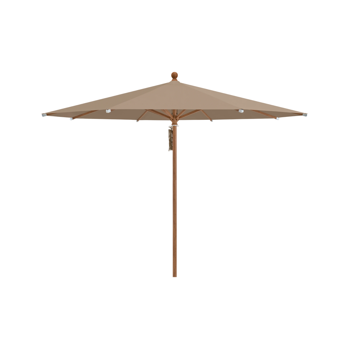 Glatz Piazza Sonnenschirm Holzoptik SQ5: 650 Camel