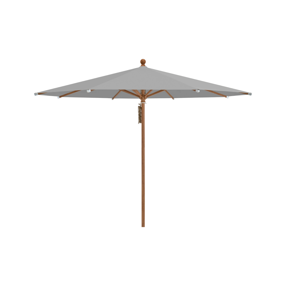 Glatz Piazza Sonnenschirm Holzoptik SQ5: 652 Silver