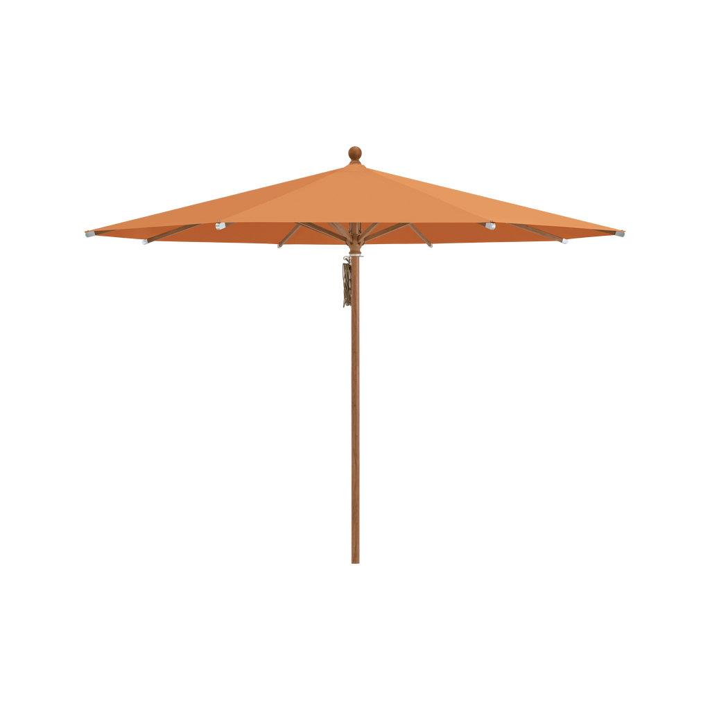 Glatz Piazza Sonnenschirm Holzoptik SQ5: 802 Sienna
