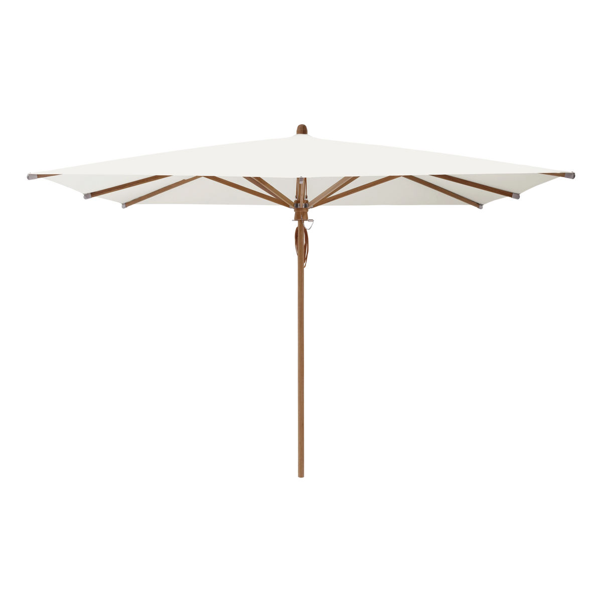 Glatz Teakwood Sonnenschirm SQ4: 404 White