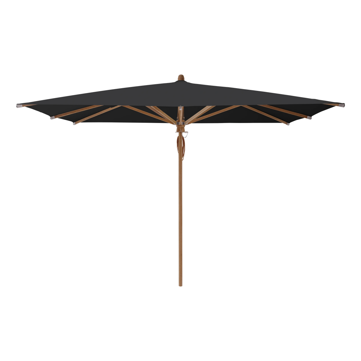 Glatz Teakwood Sonnenschirm SQ4: 408 Black