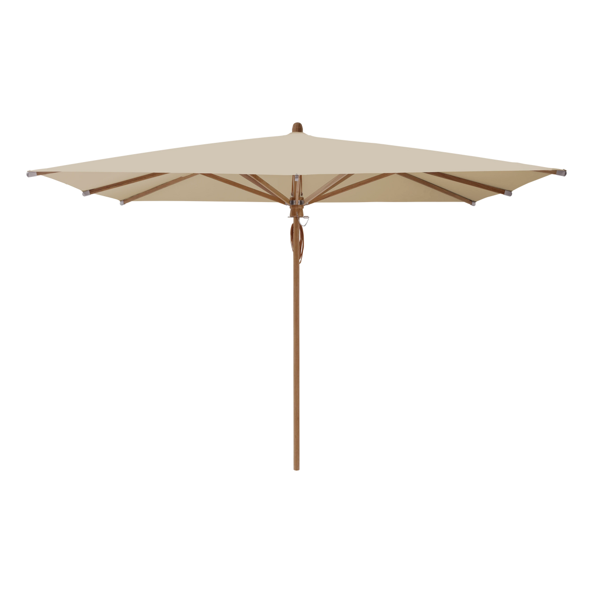 Glatz Teakwood Sonnenschirm SQ4: 422 Cream