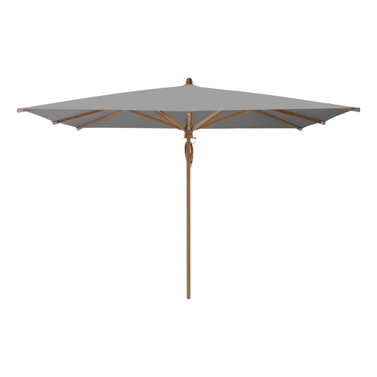 Glatz Teakwood Sonnenschirm SQ5: 509 Slate