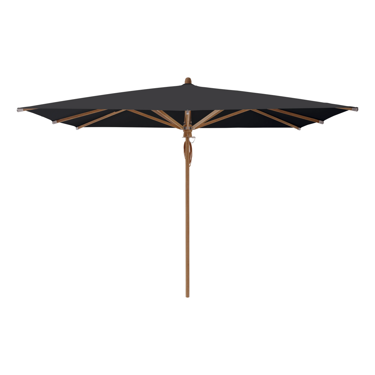 Glatz Teakwood Sonnenschirm SQ5: 615 Black
