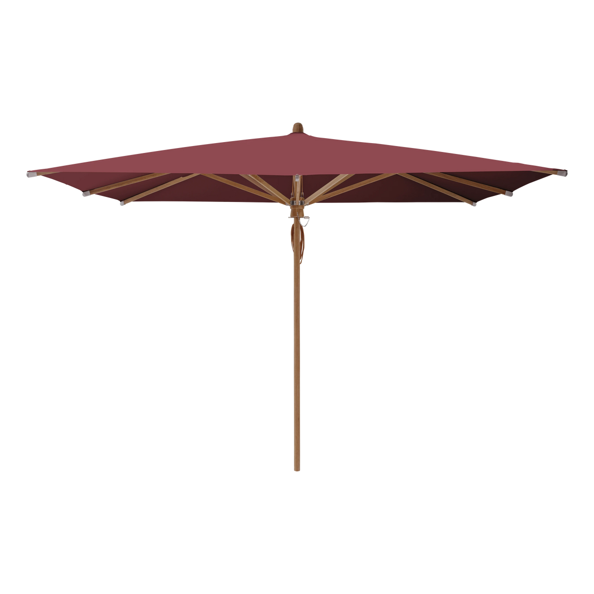 Glatz Teakwood Sonnenschirm SQ5: 644 Merlot