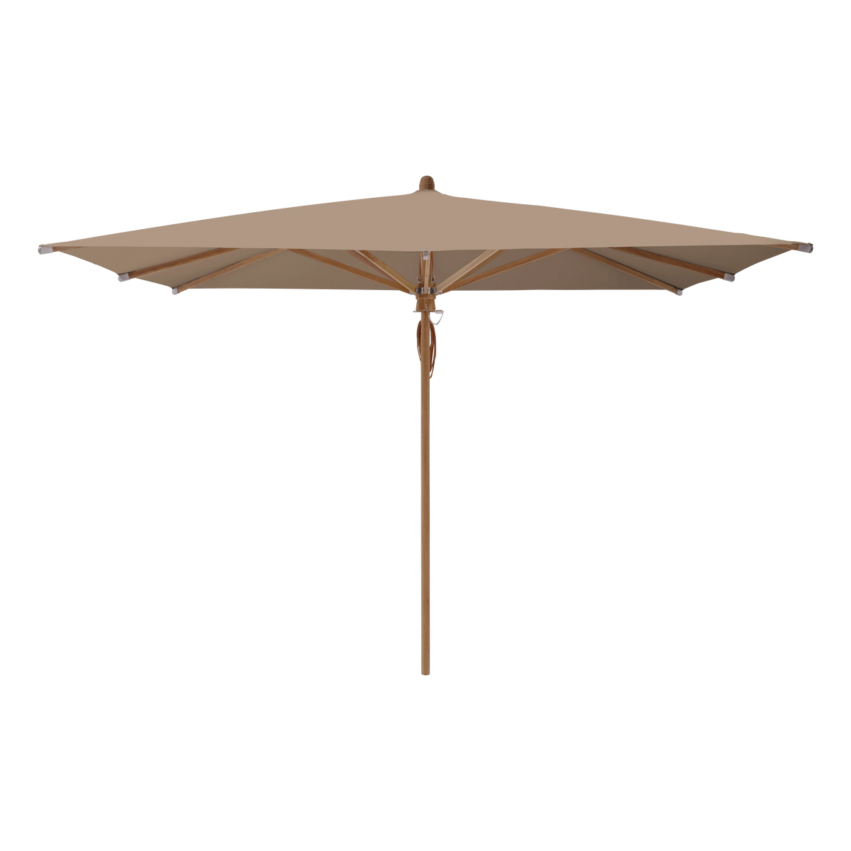 Glatz Teakwood Sonnenschirm SQ5: 650 Camel