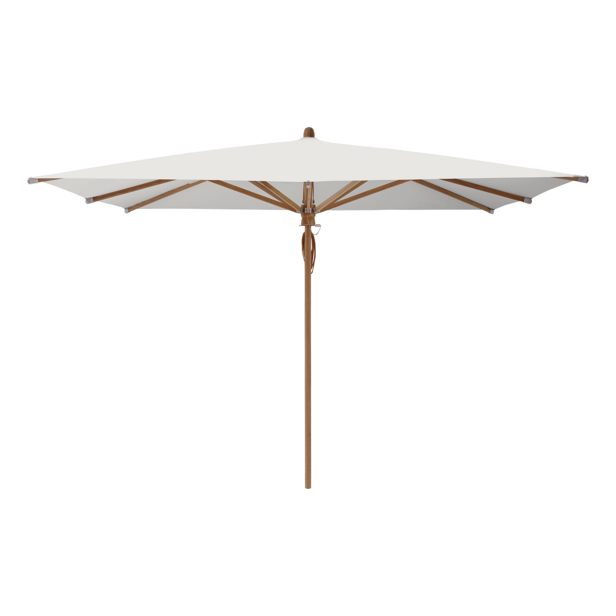 Glatz Teakwood Sonnenschirm SQ5: 665 Chrome