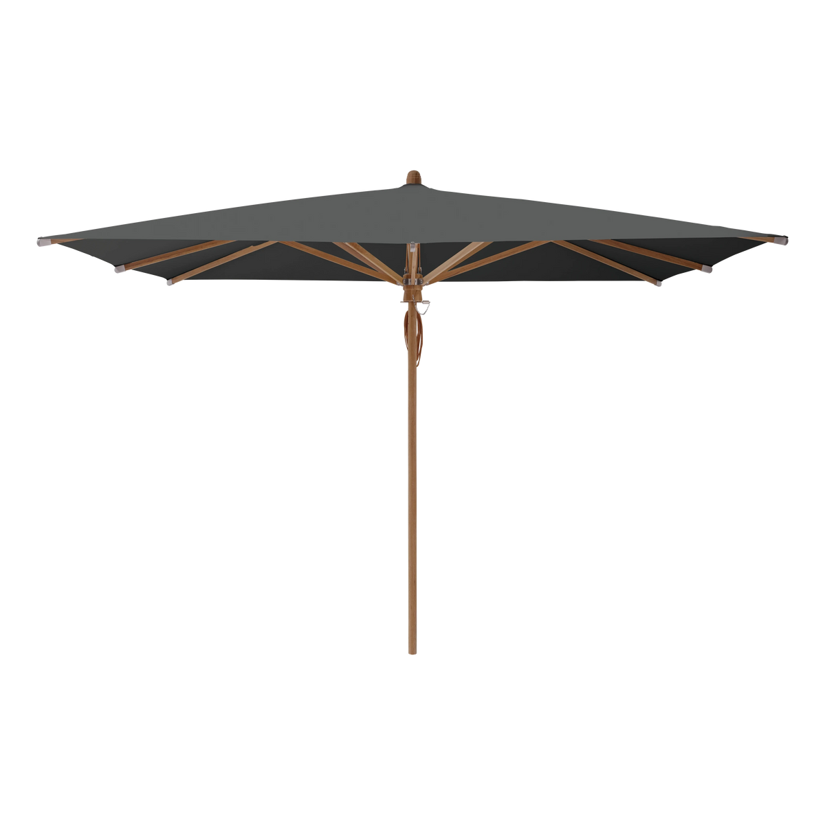 Glatz Teakwood Sonnenschirm SQ5: 669 Carbone