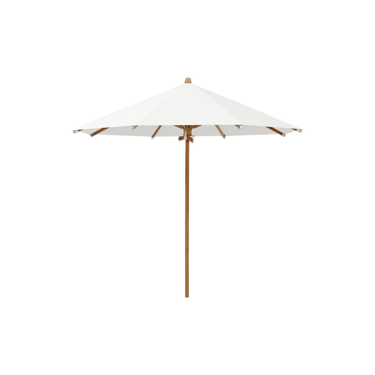 Glatz Teakwood Sonnenschirm SQ5: 510 White