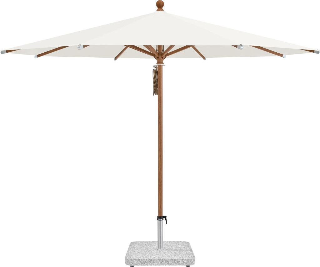 Sonnenschirm Piazza | Glatz – ⌀250cm SQ4: 404 White
