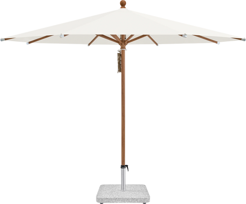 Sonnenschirm Piazza | Glatz – ⌀250cm SQ4: 404 White