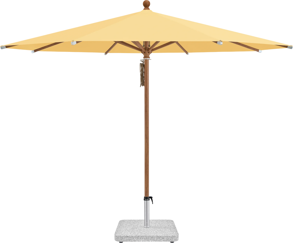 Sonnenschirm Piazza | Glatz – ⌀250cm SQ4: 438 Straw
