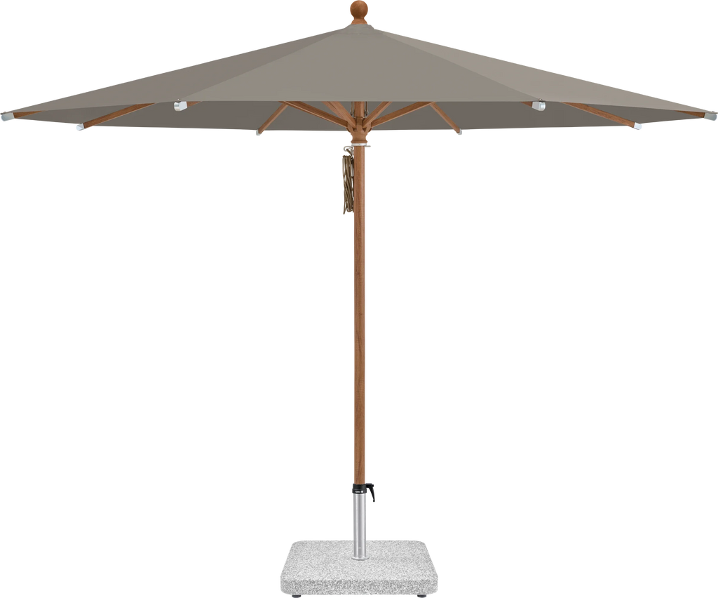 Sonnenschirm Piazza | Glatz – ⌀250cm SQ4: 461 Taupe