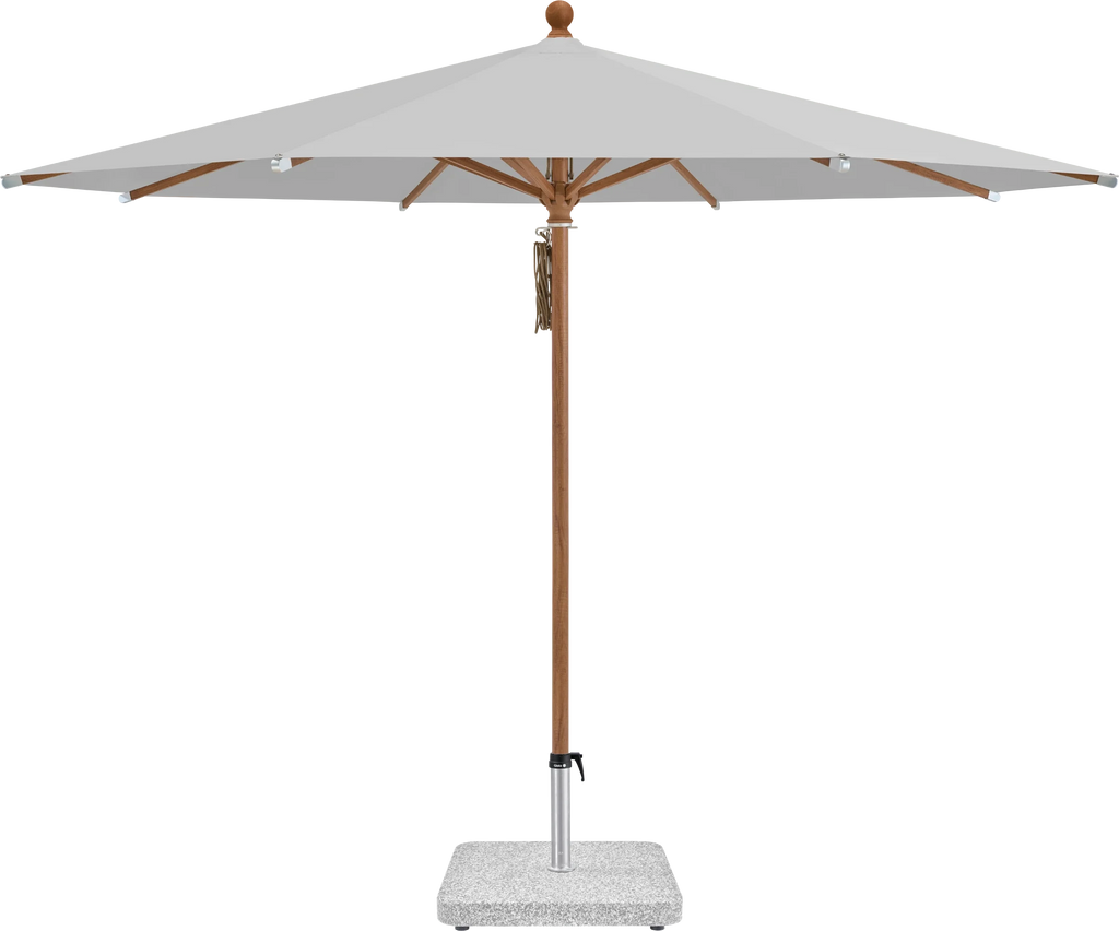 Sonnenschirm Piazza | Glatz – ⌀250cm SQ5: 501 Granite