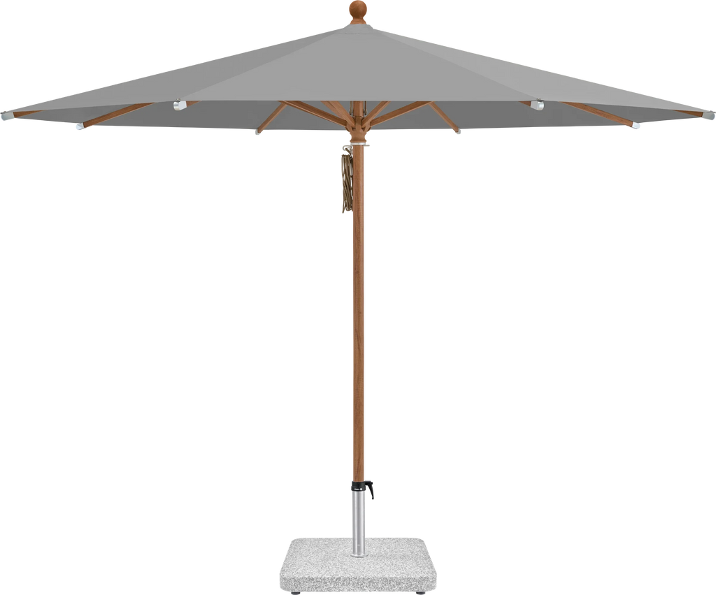 Sonnenschirm Piazza | Glatz – ⌀250cm SQ5: 509 Slate