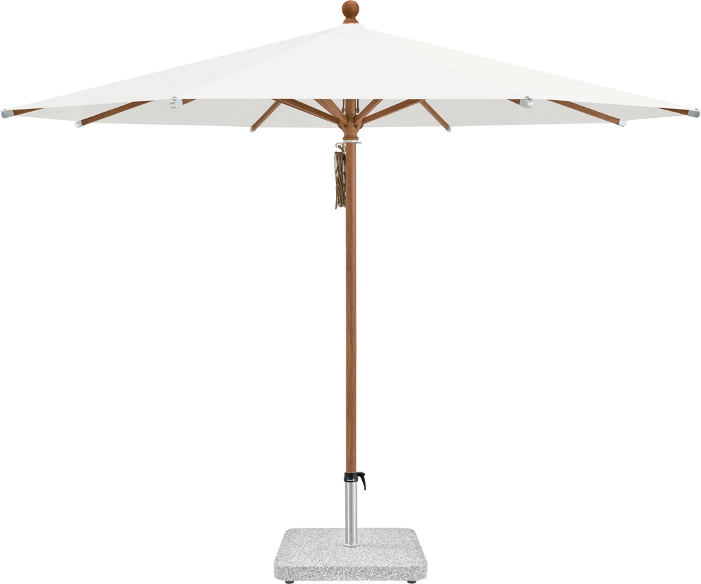 Sonnenschirm Piazza | Glatz – ⌀250cm SQ5: 510 White
