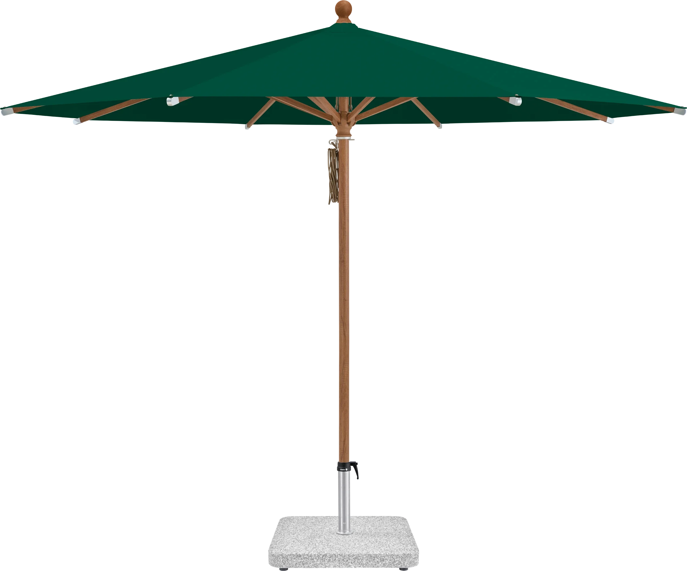 Sonnenschirm Piazza | Glatz – ⌀250cm SQ5: 521 Aloe