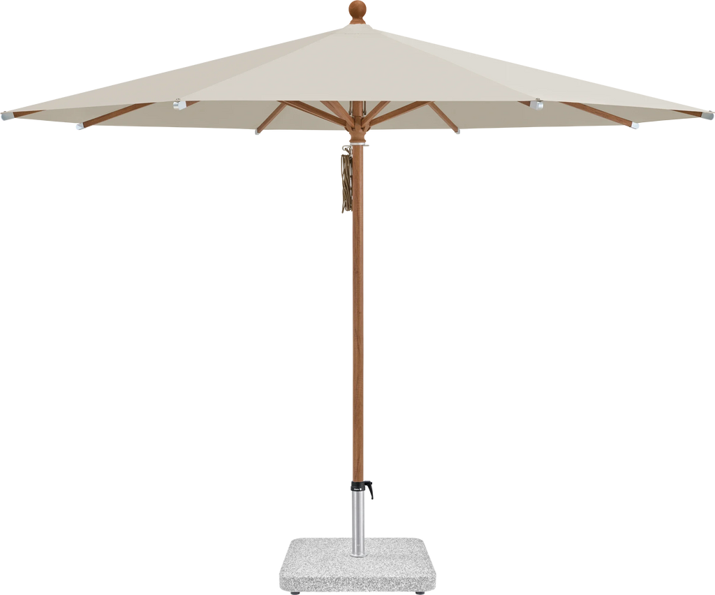 Sonnenschirm Piazza | Glatz – ⌀250cm SQ5: 527 Urban Chrome