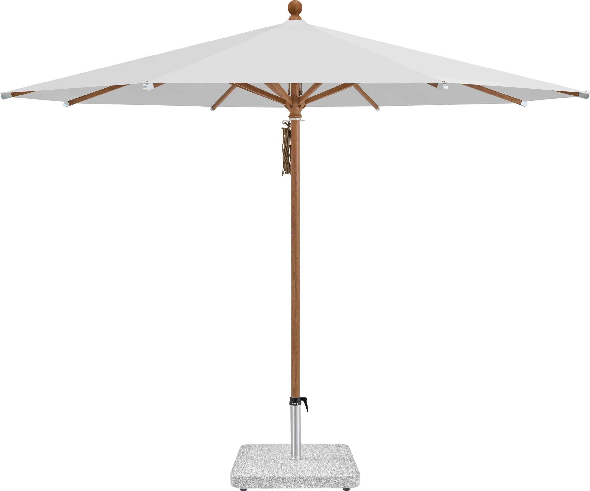Sonnenschirm Piazza | Glatz – ⌀250cm SQ5: 550 Cement