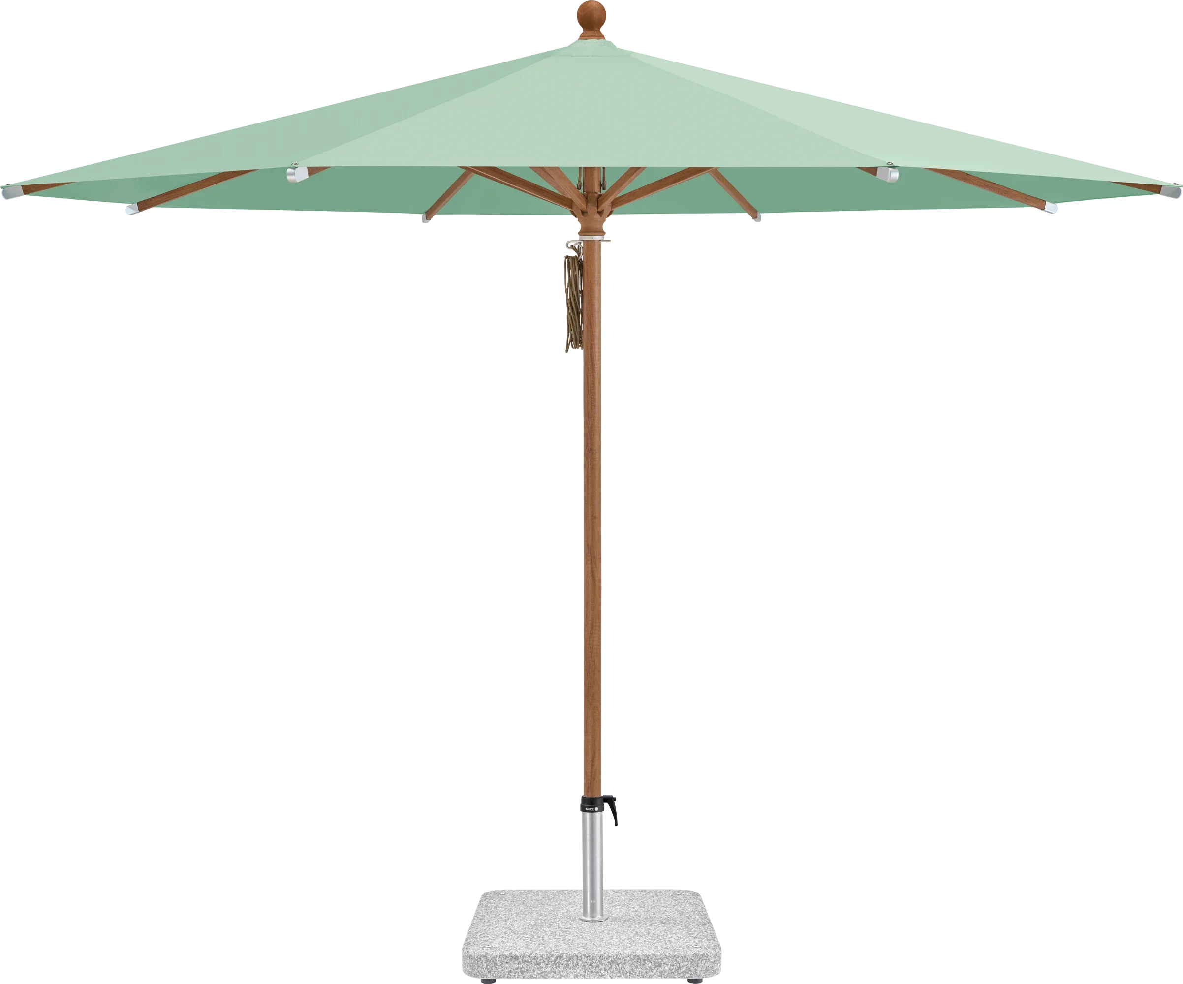Sonnenschirm Piazza | Glatz – ⌀250cm SQ5: 581 Jade