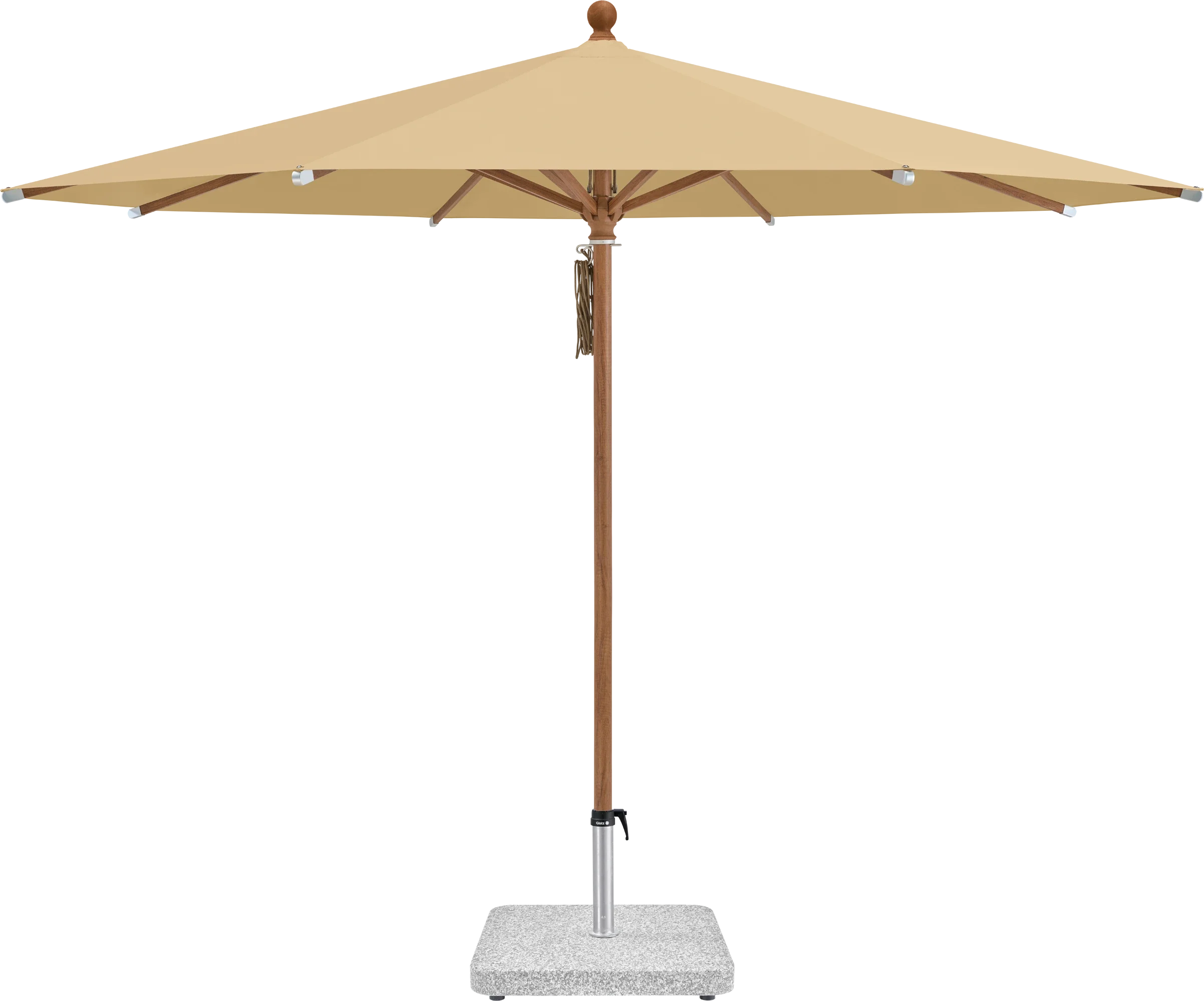 Sonnenschirm Piazza | Glatz – ⌀250cm SQ5: 604 Cereal