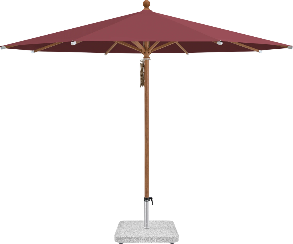 Sonnenschirm Piazza | Glatz – ⌀250cm SQ5: 644 Merlot
