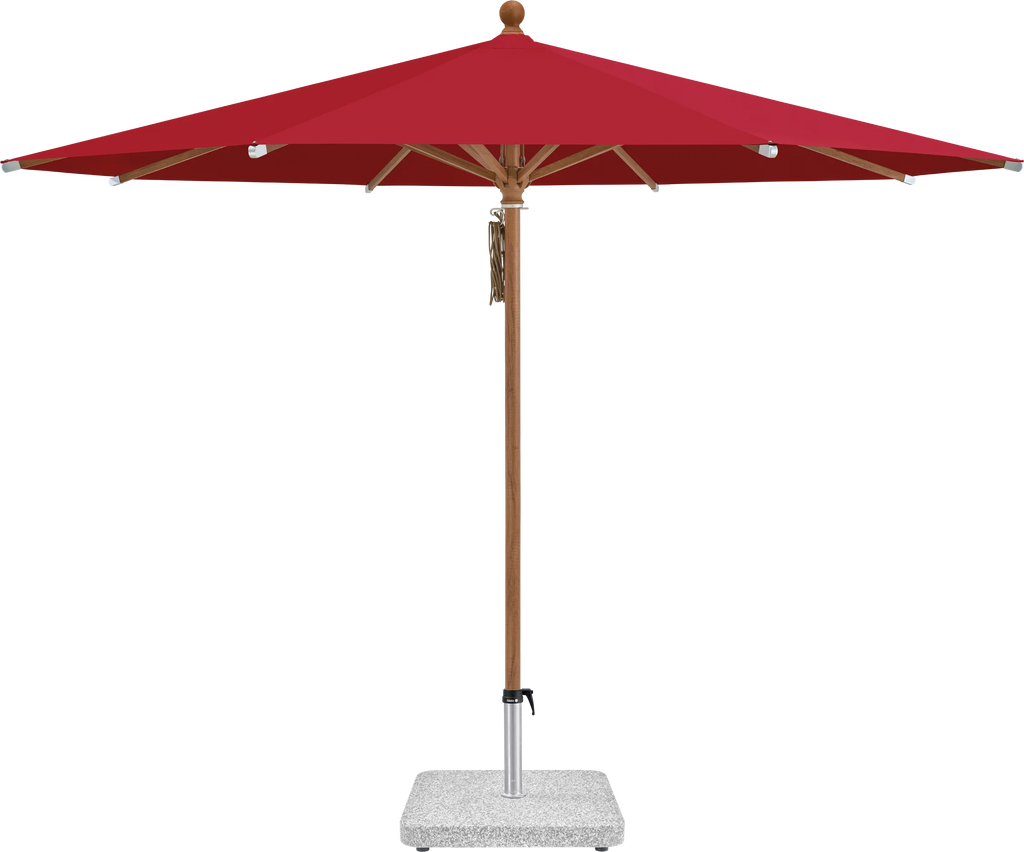 Sonnenschirm Piazza | Glatz – ⌀250cm SQ5: 646 Rubino