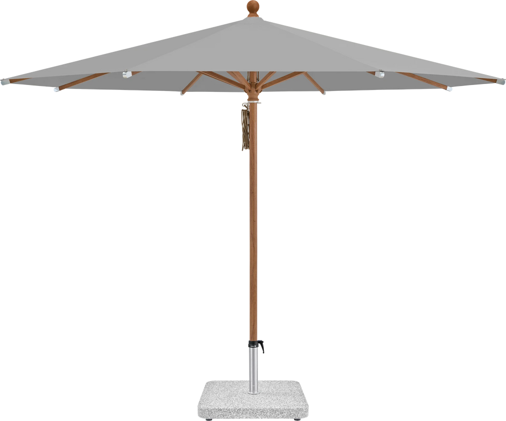 Sonnenschirm Piazza | Glatz – ⌀250cm SQ5: 652 Silver