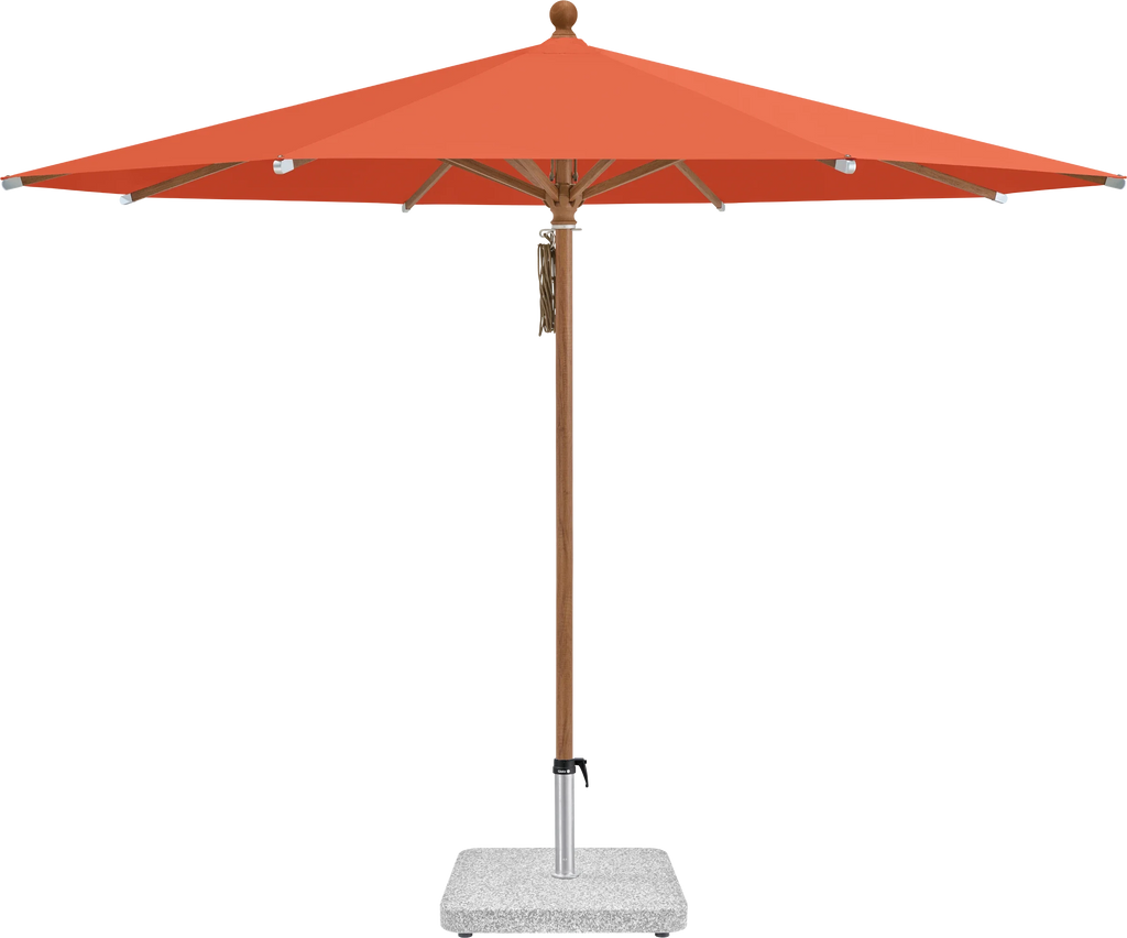 Sonnenschirm Piazza | Glatz – ⌀250cm SQ5: 660 Papaya